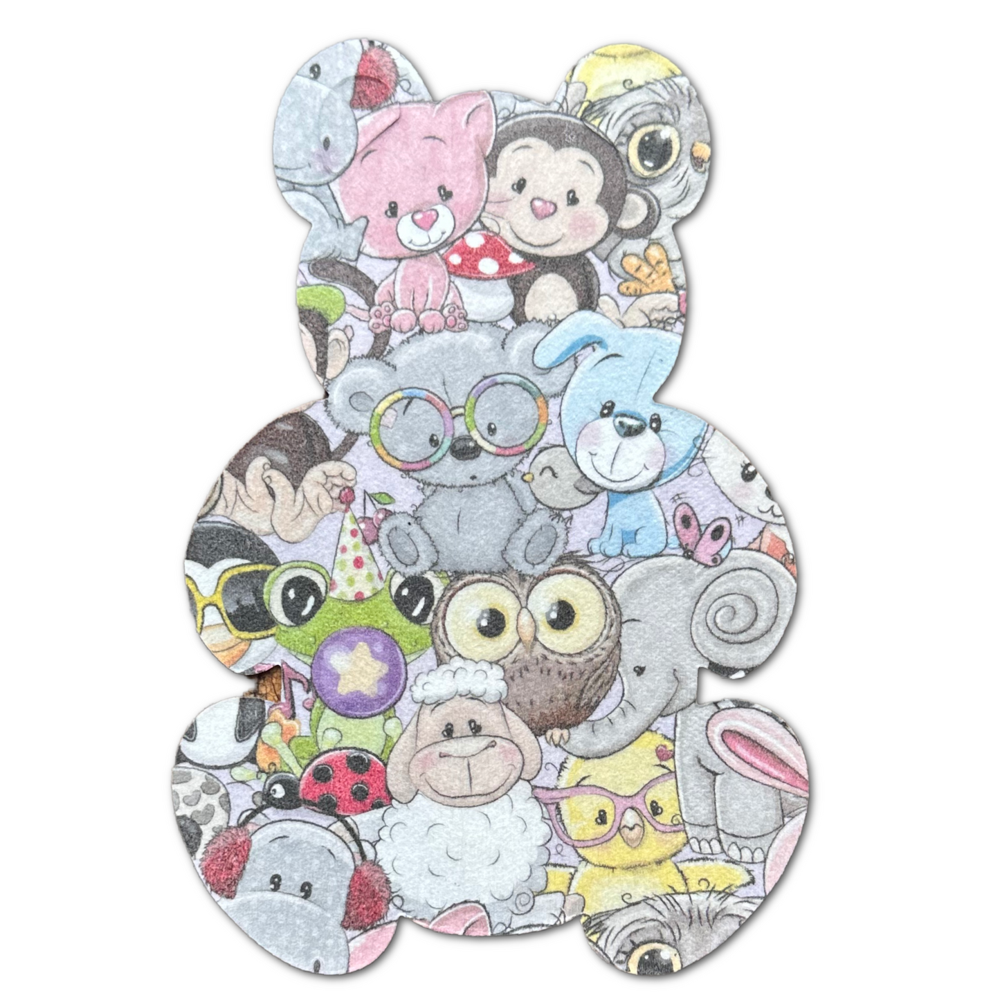 Bear Bear Large - Choose Adhesive & Design - 5 Pack - CGM, Infusion & Pump Grips