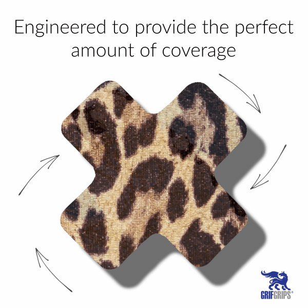 Cross Sport - Choose Adhesive & Design - 5 Pack - CGM, Infusion & Pump Grips