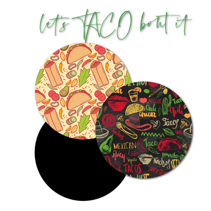 Foodie Combo in Circles - Extreme & Original Adhesive - 15 Pack - CGM, Infusion & Pump Grips