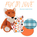Cuddle Pal Fox & Grips: Infusion Sets and CGM Devices