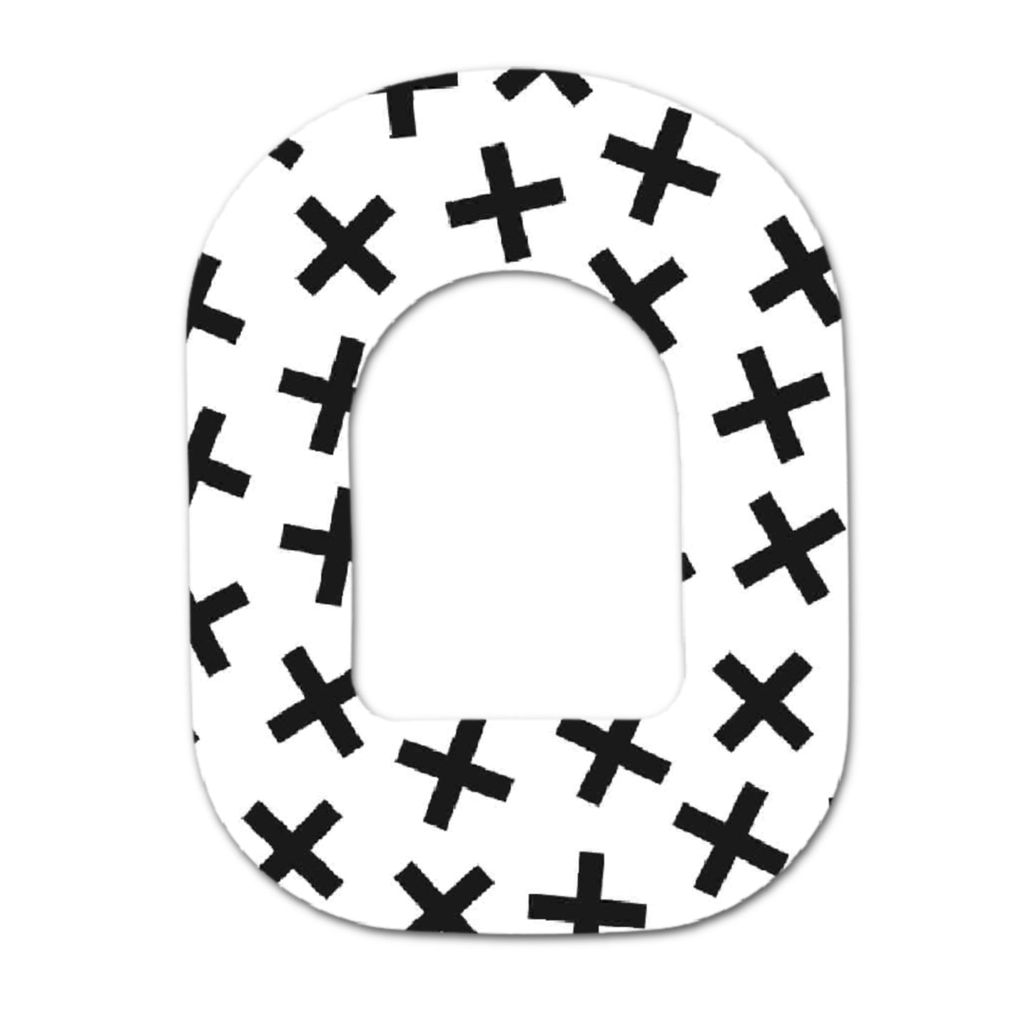 Omnipod Grip Podder Cut- Choose Adhesive & Design - 5 Pack - CGM Devices, Infusion Sets & Pump Grips