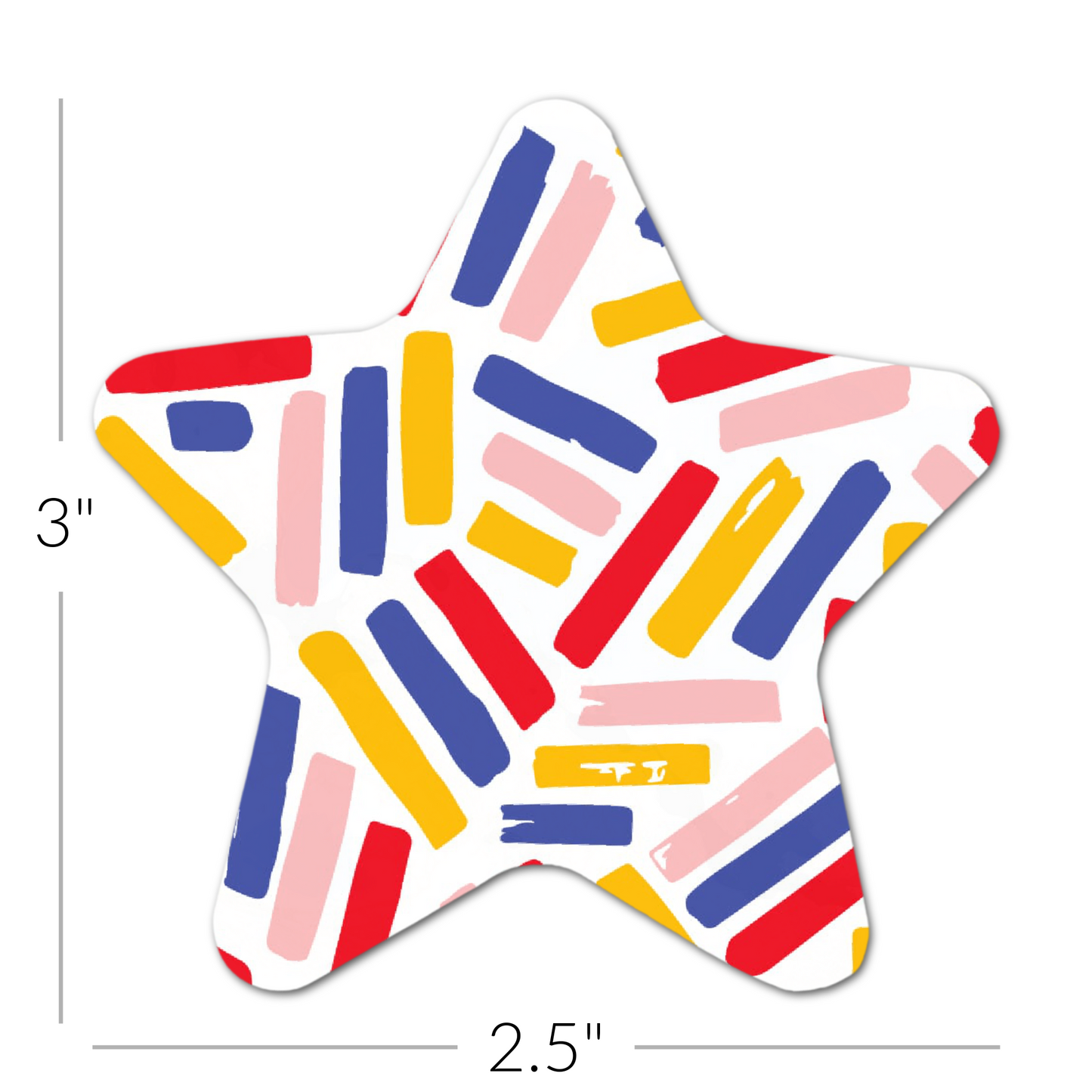 Star Tiny - Choose Adhesive & Design - 5 Pack - CGM, Infusion & Pump Grips