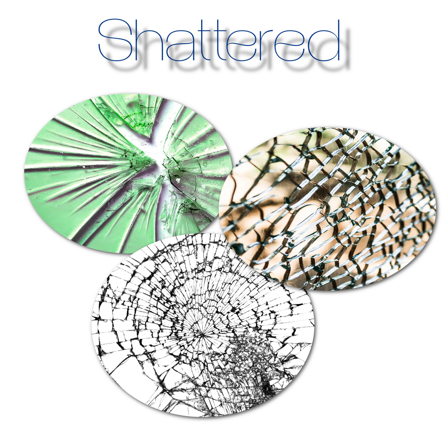 Breaking Pattern Combo in Ovals - Extreme Adhesive - 15 Pack - CGM, Infusion & Pump Grips