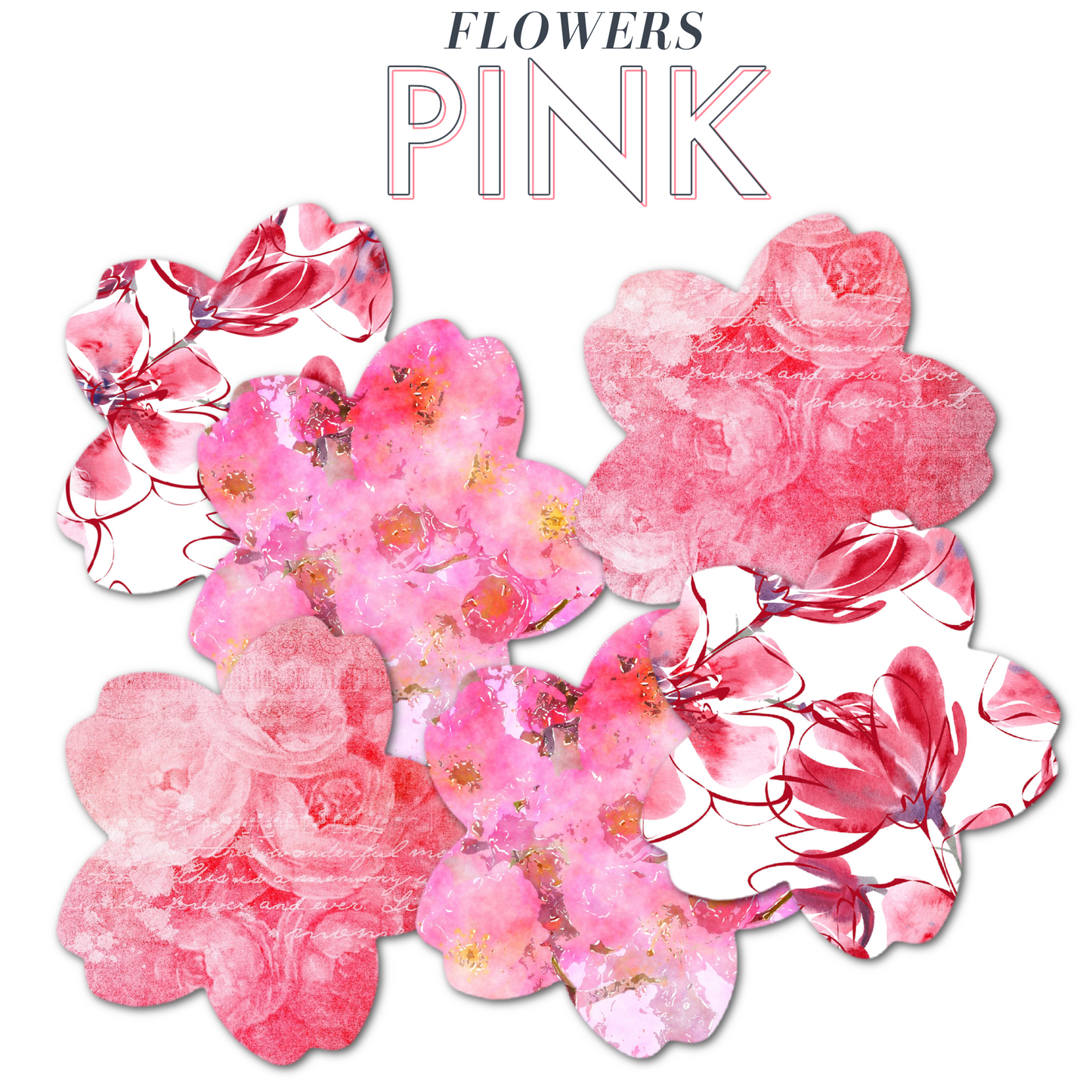 The Flowers Series Combo - Extreme Adhesive - 15 Pack -CGM, Infusion & Pump Grips