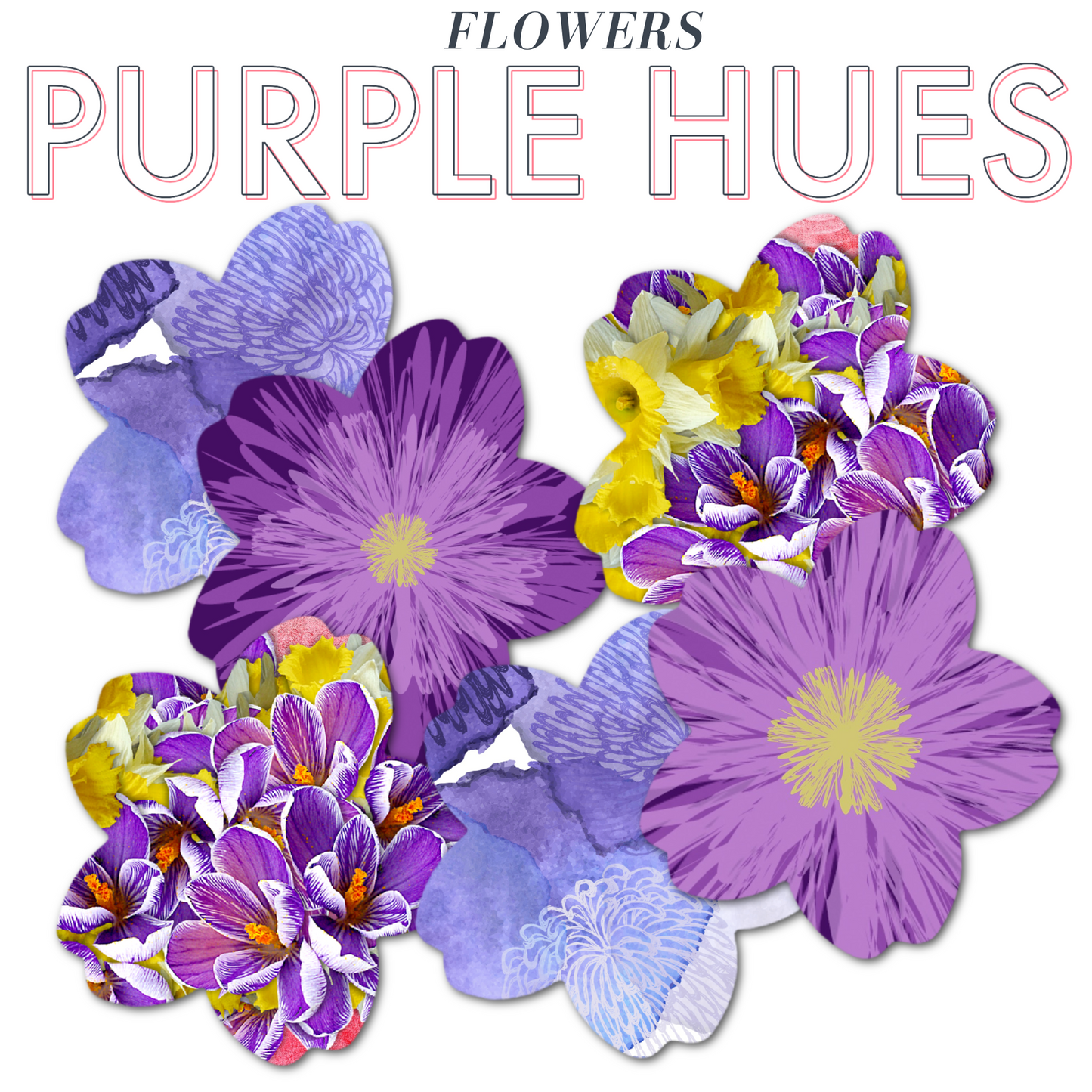 The Flowers Series Combo - Extreme Adhesive - 15 Pack -CGM, Infusion & Pump Grips
