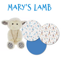 Mary's Lamb Cuddle Pal Gift and Grip Set: Infusion Sets and CGM Devices