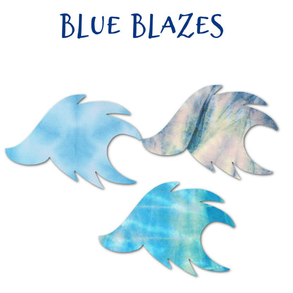 That Tie-dye Kind of Feeling Combo in Waves - Extreme Adhesive - 15 pack - CGM, Infusion & Pump Grips