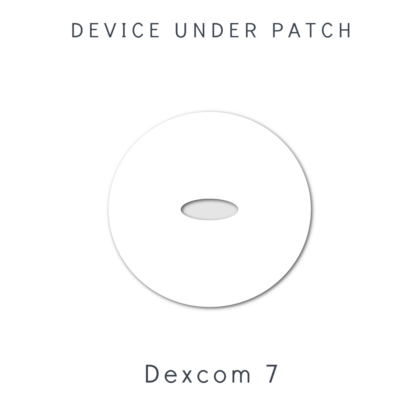 Device Under Patch - Choose Adhesive & Shape - 15 Pack