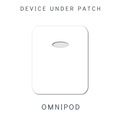 Device Under Patch - Choose Adhesive & Shape - 15 Pack