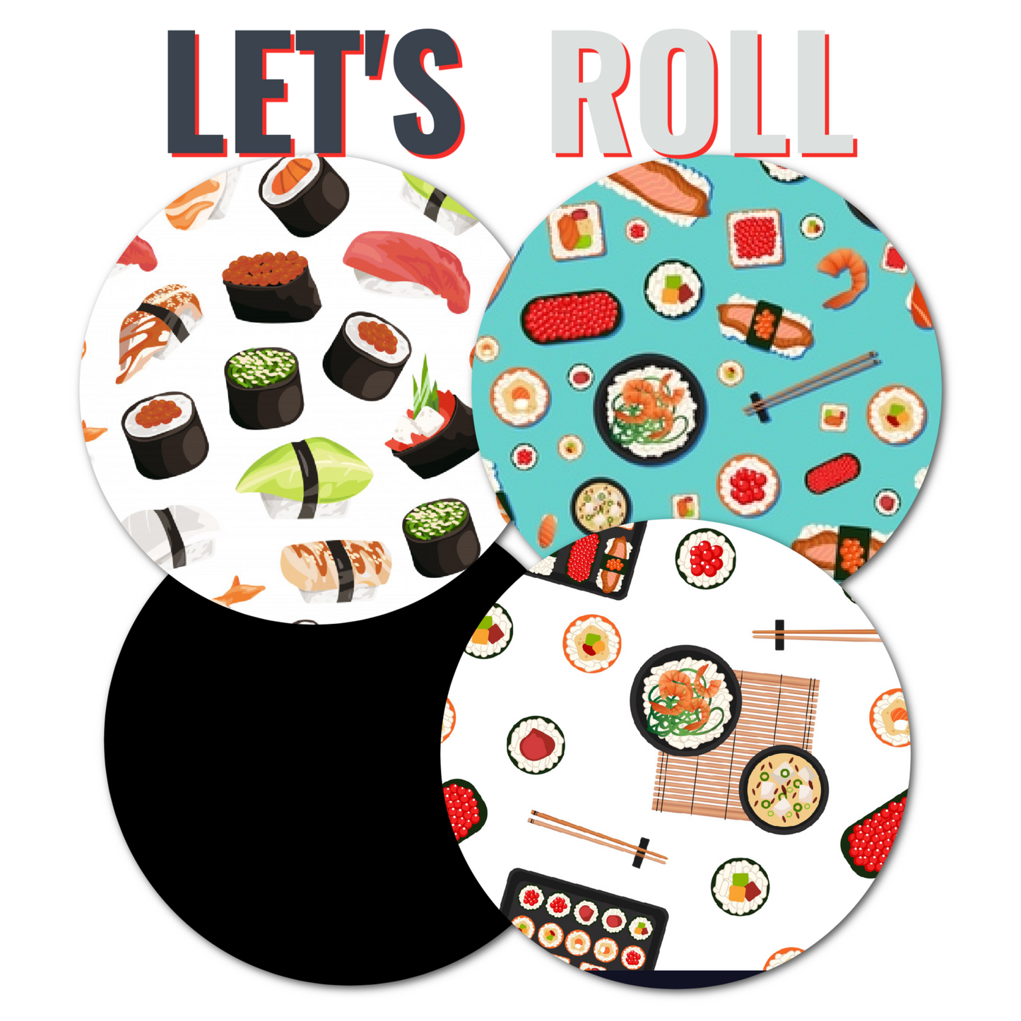 Foodie Combo in Circles - Extreme & Original Adhesive - 15 Pack - CGM, Infusion & Pump Grips