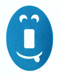 Emoji Silly - Original Adhesive - 5 Pack - CGM, Infusion & Pump Grips
