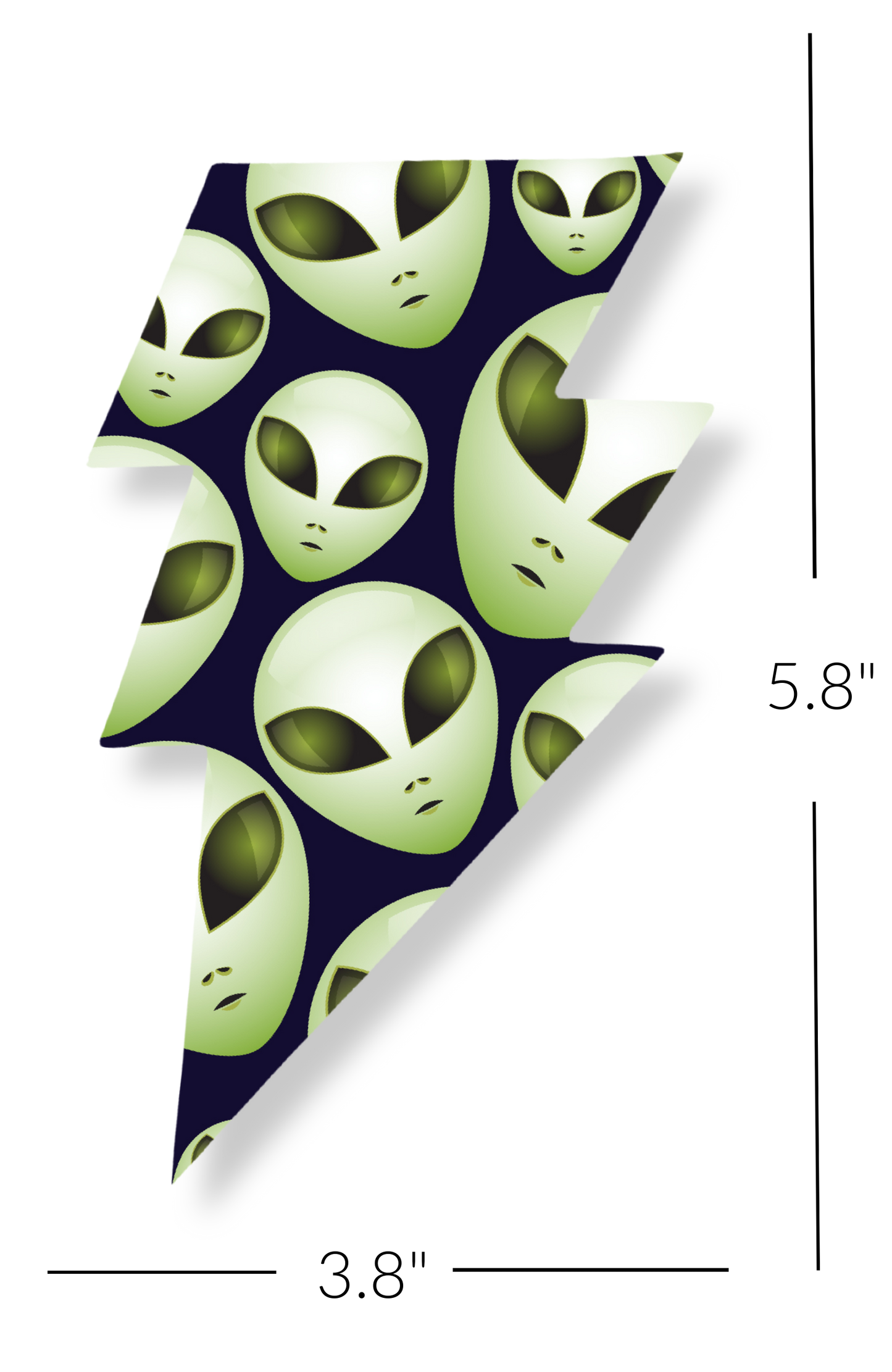 Lightning - Choose Adhesive & Design - 5 Pack - CGM, Infusion & Pump Grips