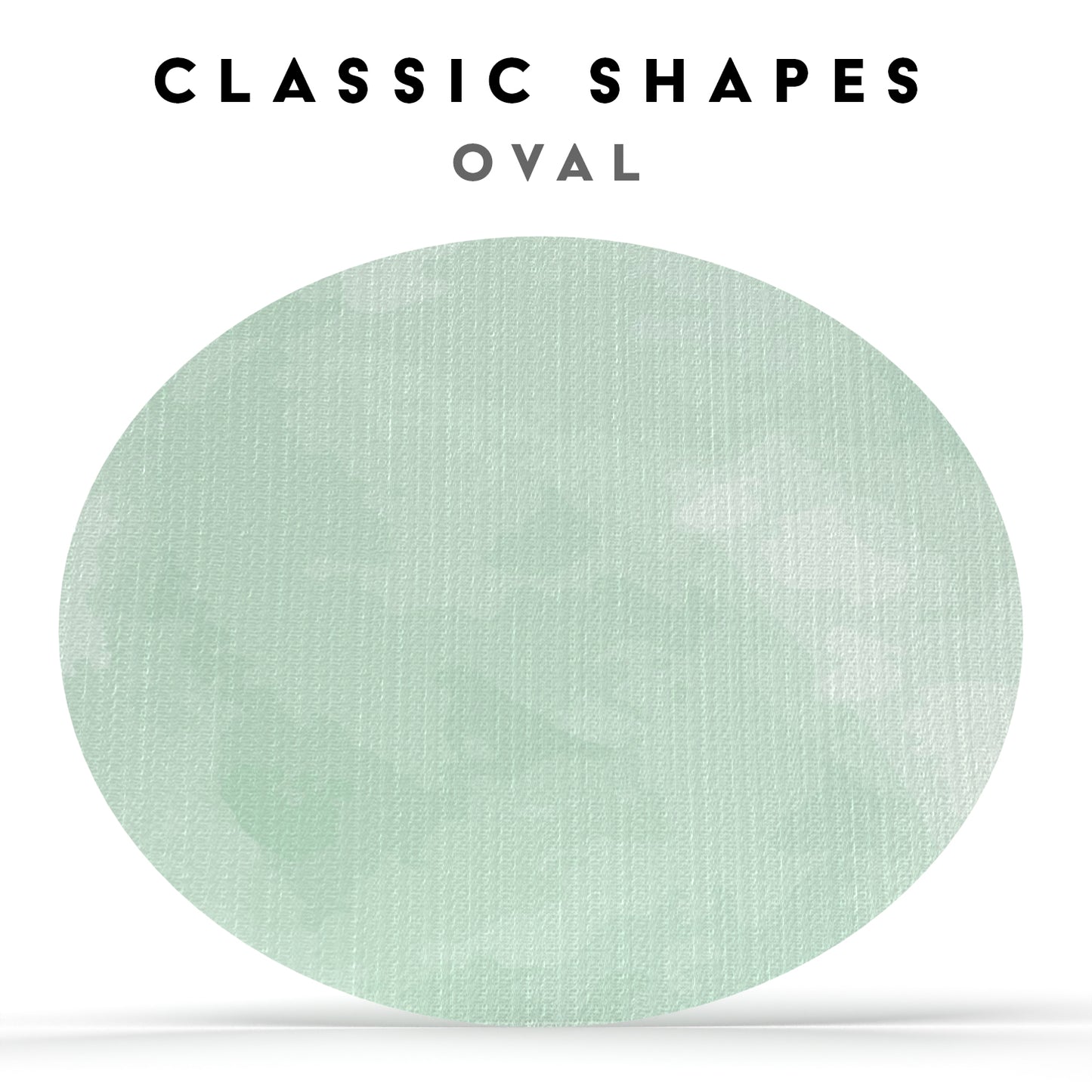 Classic Oval - Extreme Adhesive - 10 Pack - CGM, Infusion & Pump Grips