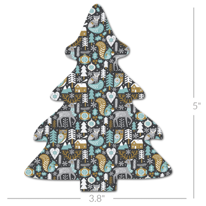 Christmas Tree - Choose Adhesive & Design - 5 Pack - CGM, Infusion & Pump Grips