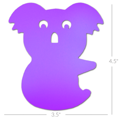 Koala - Choose Adhesive & Design - 5 Pack - CGM, Infusion & Pump Grips