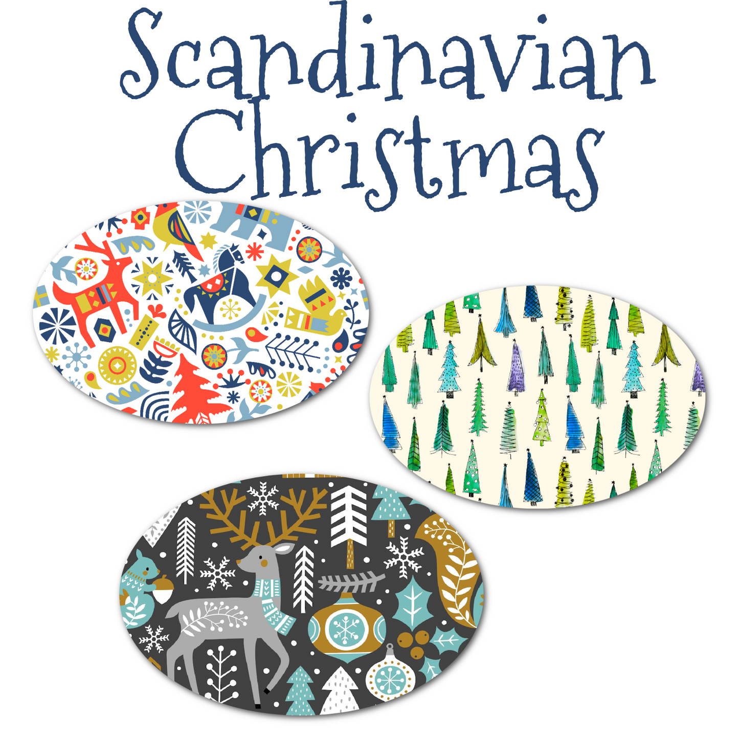 Christmas Themes Combo - Extreme Adhesive - 3 Pack - CGM, Infusion & Pump Grips