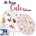 All Things Cute Combo in Ovals - Extreme Adhesive - 15 Pack - CGM, Infusion & Pump Grips