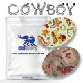 Cowboy Comboi n Ovals - Extreme Adhesive - 10 Pack - CGM, Infusion & Pump Grips