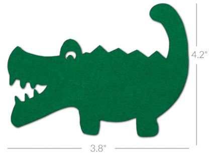 Crocodile - Choose Adhesive & Design - 5 Pack - CGM, Infusion & Pump Grips