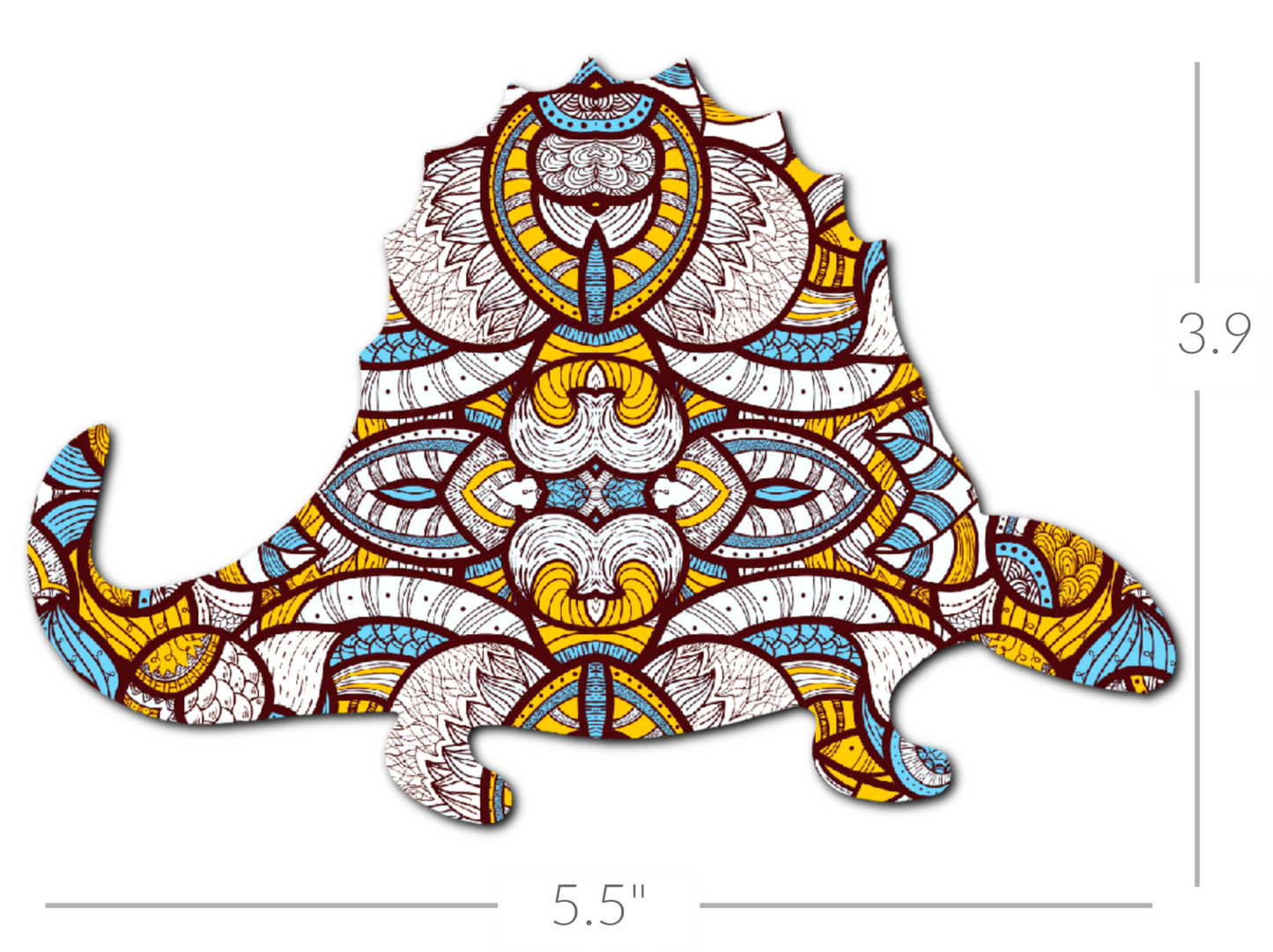 Dinosaur Spinosaurus - Choose Adhesive & Design - Pack of 5 - CGM Devices, Infusion Sets & Pump Grips