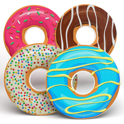 I ❤️ Doughnuts Combo for Infusion Sets: Choose Your Formula - Spot Circle - 3" x 3" (20 Pack) - GrifGrips