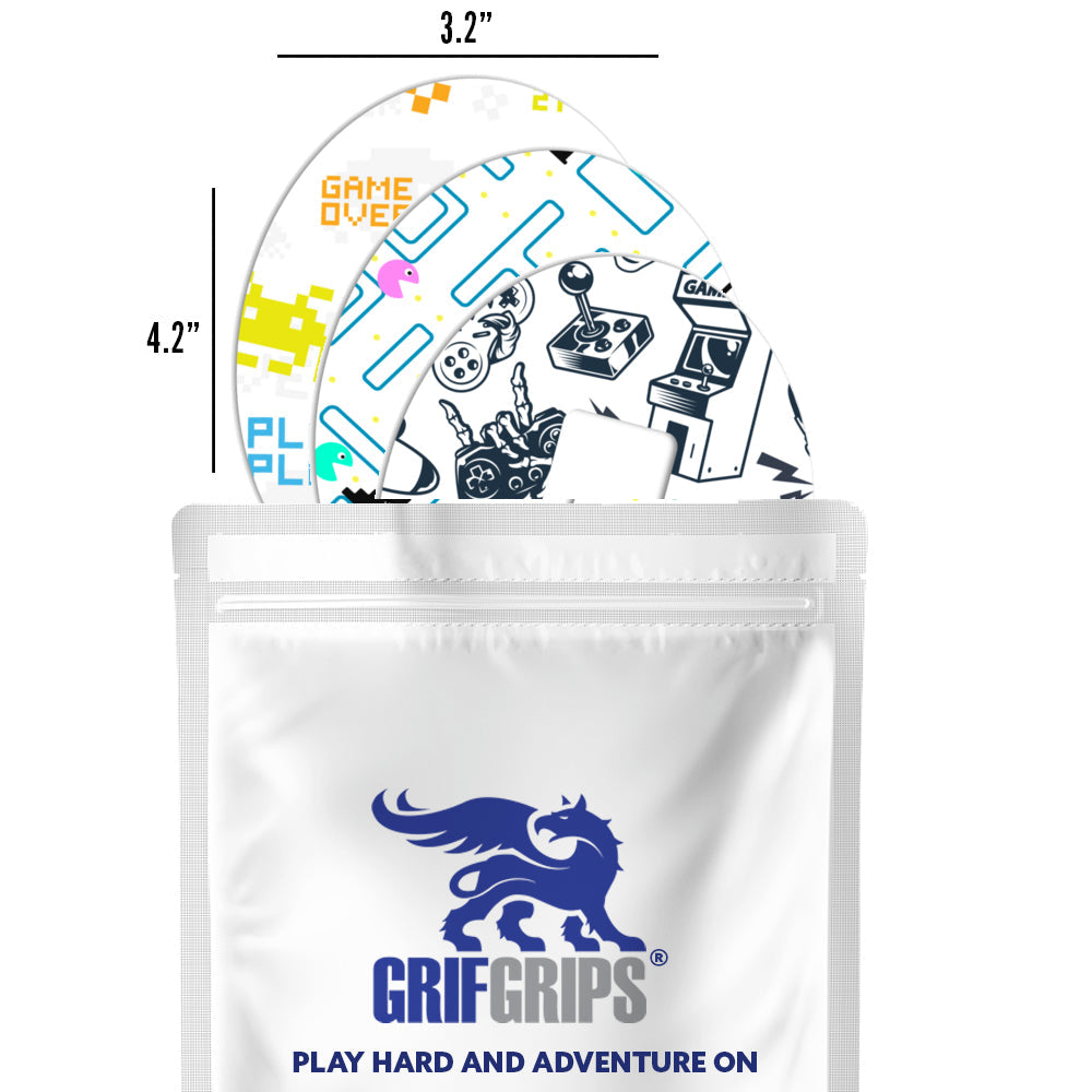 Grifgrips Game Over Combo: Extreme Formula - Oval Shape - 30 pack - GrifGrips