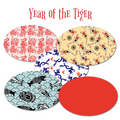 Year of the Tiger Combo in Ovals - Extreme & Original Adhesive - 15 Pack - CGM Devices, Infusion Sets & Pump Grips