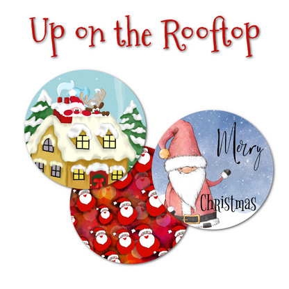 Christmas Themes Combo - Extreme Adhesive - 3 Pack - CGM, Infusion & Pump Grips