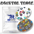 Monster Truck Combo in Ovals - Extreme Adhesive - 10 Pack - CGM, Infusion & Pump Grips
