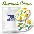 Summer Citrus Combo in Ovals - Extreme Adhesive - 10 pack - CGM, Infusion & Pump Grips