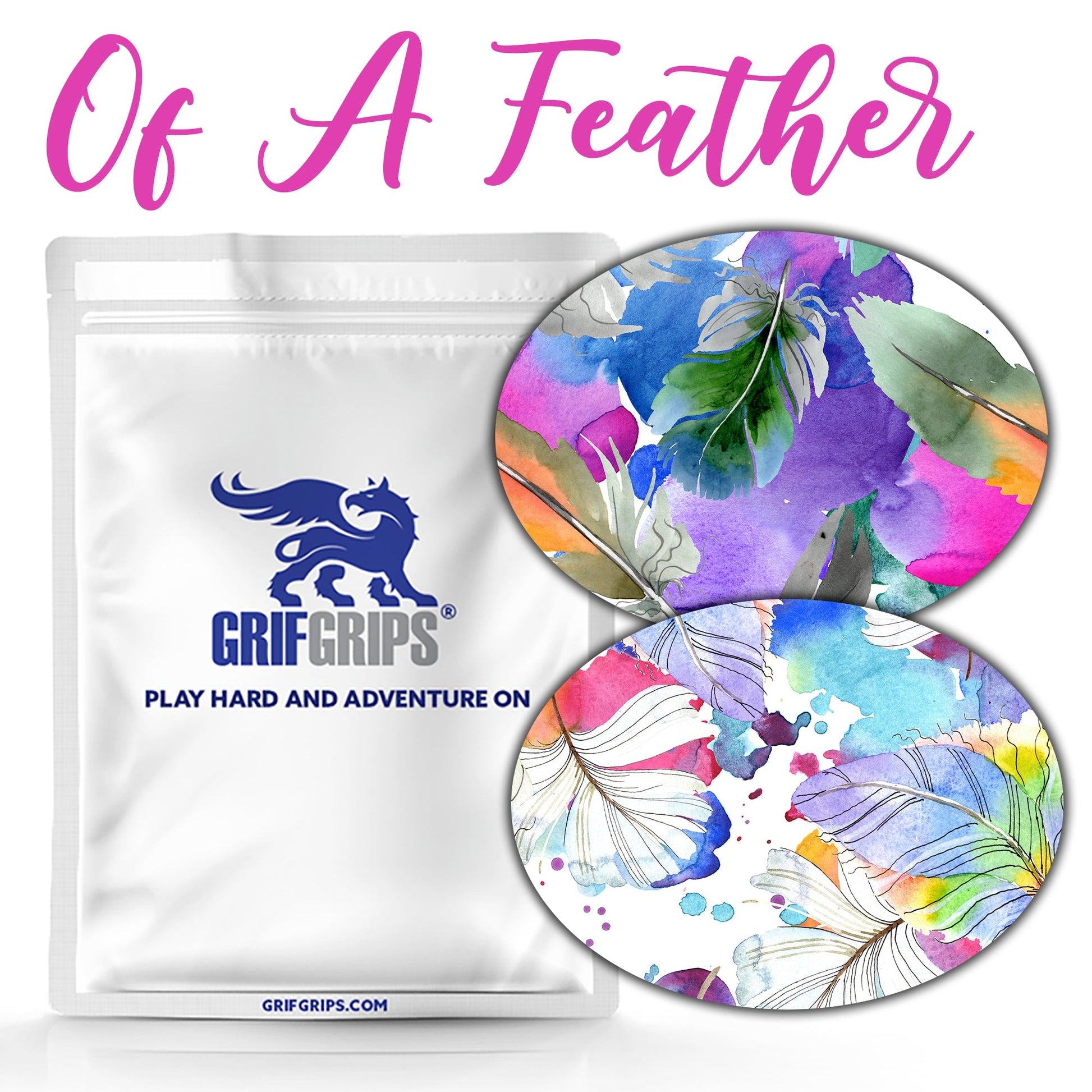 Of A Feather Combo: Oval Shapes - Extreme Formula - 30 Pack - GrifGrips