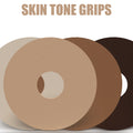 Skin Tone Grips - Choose Adhesive, Shape & Skin Tone - 10 Pack - CGM Devices, Infusion Sets & Pump Grips