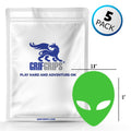 Riddly the Alien - Original Adhesive - 5 Pack - CGM Devices, Infusion Sets & Pump Grips